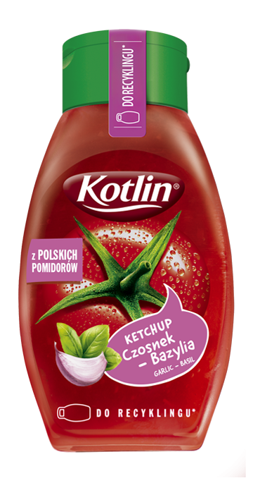 Ketchup czosnek-bazylia